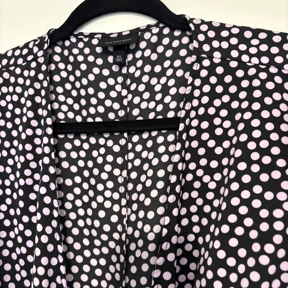Polka Dot True Wrap Dress - Picture 2 of 3